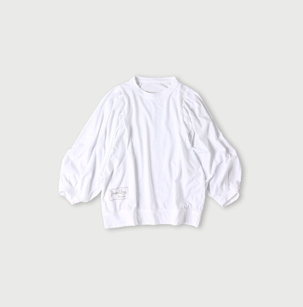 Zimbabwe Cotton Puff T-shirt White
