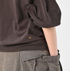 Zimbabwe Cotton Puff T-shirt Detail