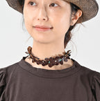Zimbabwe Cotton Puff T-shirt Detail