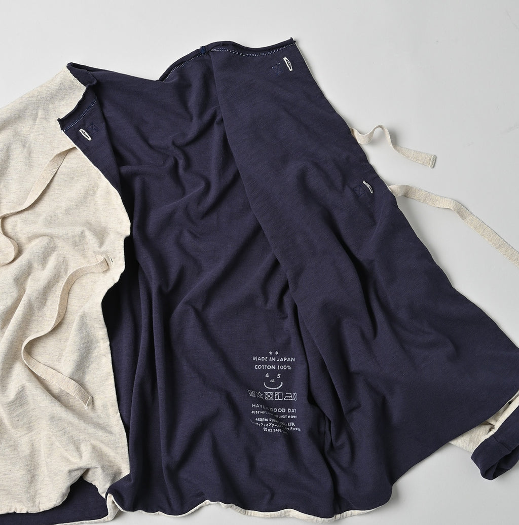 Zimbabwe Cotton Reversible Square Cardigan Detail