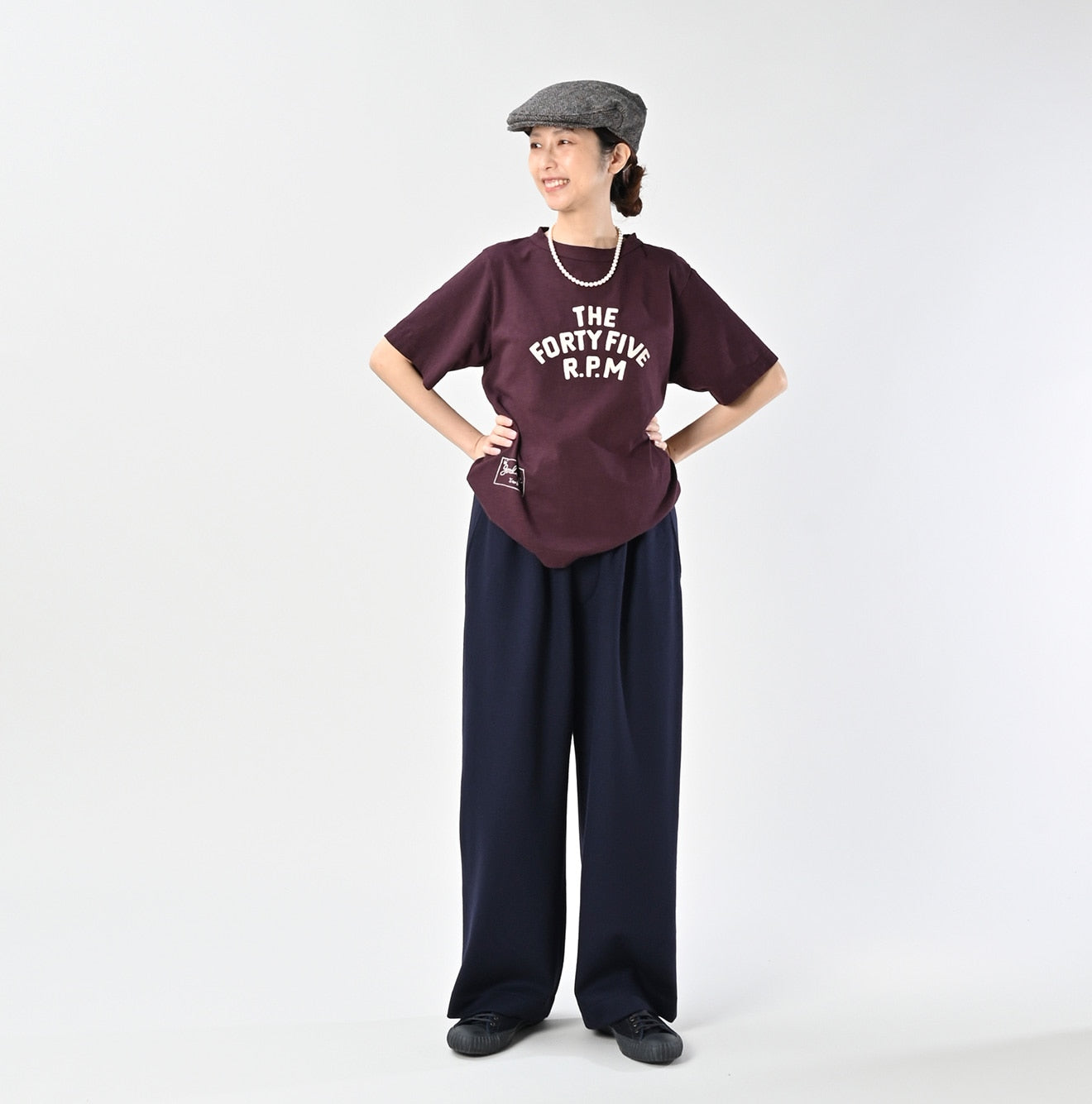 Zimbabwe Cotton 908 Print T-shirt Female Model