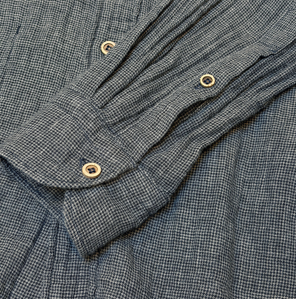 FuwaFuwa Double Woven 908 Loafer Shirt Detail