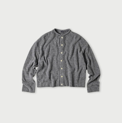 Cashmere Cardigan Gray Top