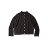 Cashmere Cardigan Dark Brown Top
