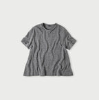 Cashmere T-shirt Gray Top