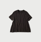 Cashmere T-shirt Dark Brown Top