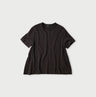 Cashmere T-shirt Dark Brown Top