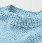Shetland Boiled Wool Sweater Detail
