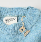 Shetland Boiled Wool Sweater Detail