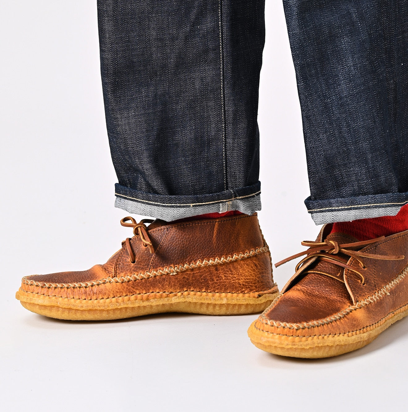 YUKETEN Hand Sewn Maine Guide Chukka – 45R USA