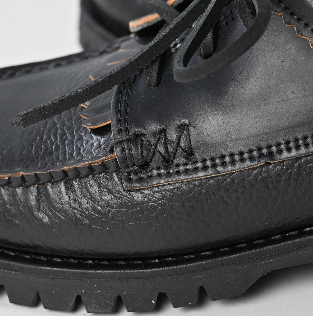 YUKETEN x 45R Cordovan Blucher Cortina Sole Detail