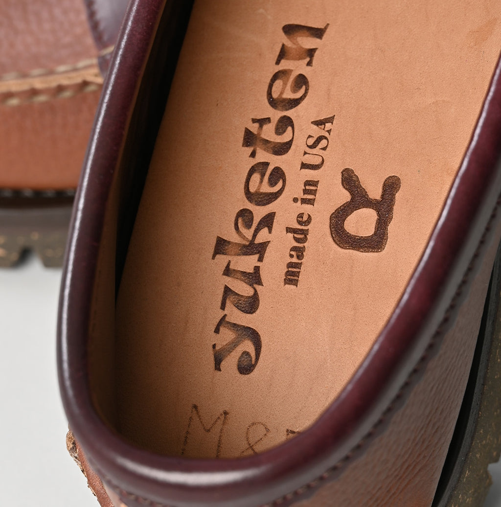 YUKETEN x 45R Cordovan Loafer Cortina Sole Detail