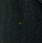 Boiled Wool Knit Tyrolean Coat Detail