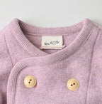 Boiled Wool Knit Tyrolean Coat Detail