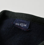 Crazy Boiled Wool Knit Tyrolean Coat Detail