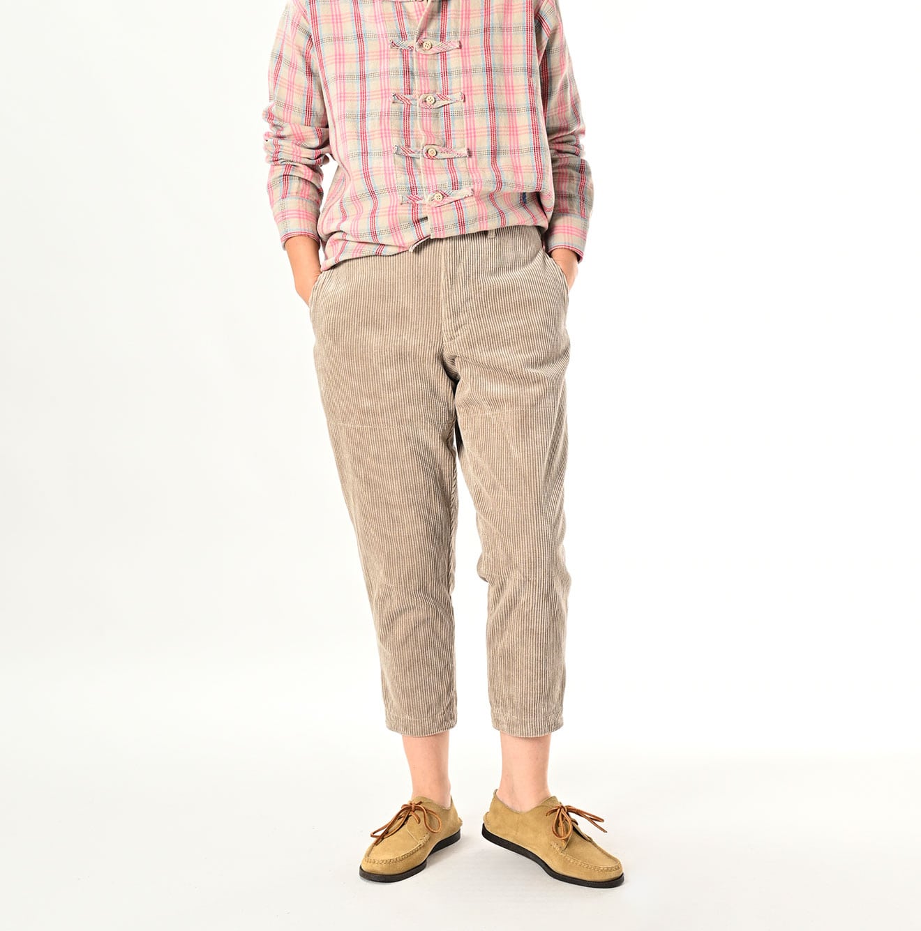 Selvedge Corduroy 908 Joppan Female Model