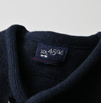 Boiled Wool Knit Tyrolean Cardigan Detail