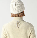 US Float Boiled Wool Ribbed Turtle Detail