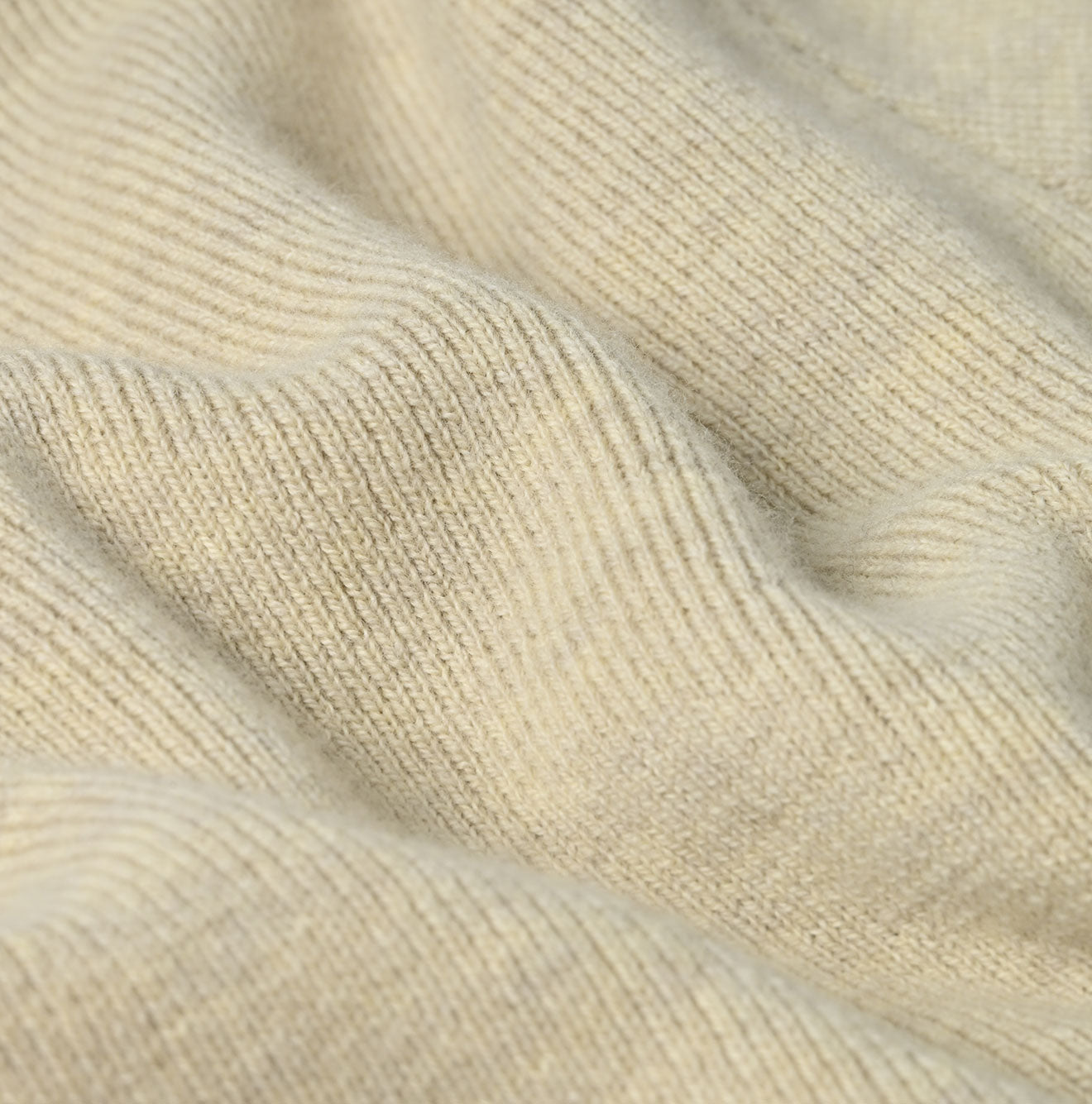 US Float Boiled Wool Ribbed Turtle Detail