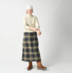 US Float Boiled Wool Ribbed Turtle Female Model