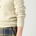 US Float Boiled Wool Ribbed Turtle Detail