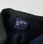 Crazy Boiled Wool Knit Tyrolean Cardigan Detail