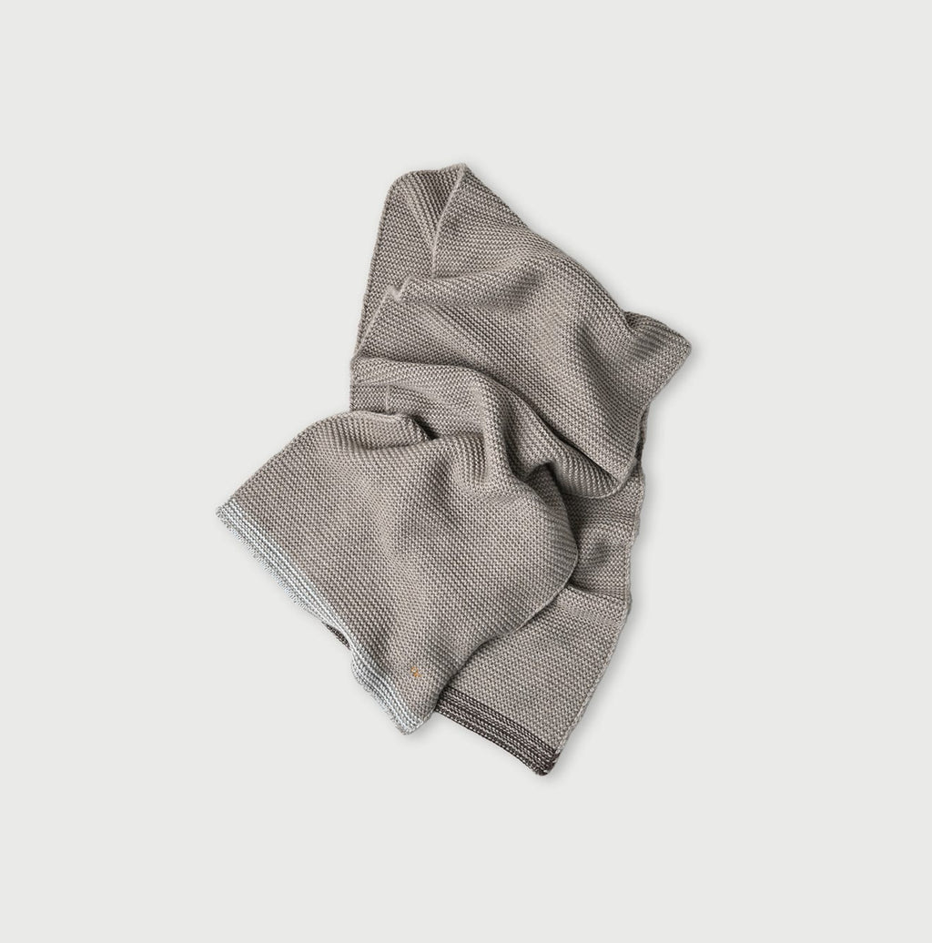 Yak Merino Muffler Beige Natural