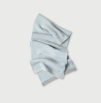 Yak Merino Muffler Pale Blue Top