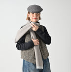 Yak Merino Muffler Female Model