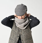 Yak Merino Muffler Female Model