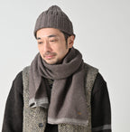 Yak Merino Muffler Male Model