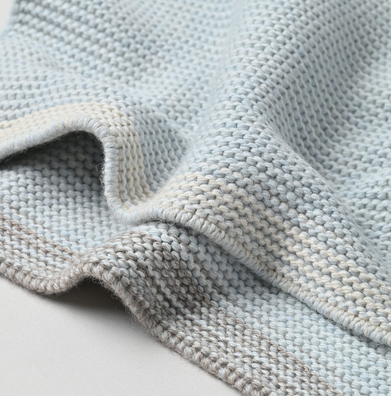 Yak Merino Muffler Detail