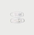 Cotton Kanoko Smile Mask White