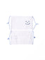 Khadi Cotton Smile Mask in white
