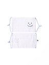 Khadi Cotton Smile Mask in white