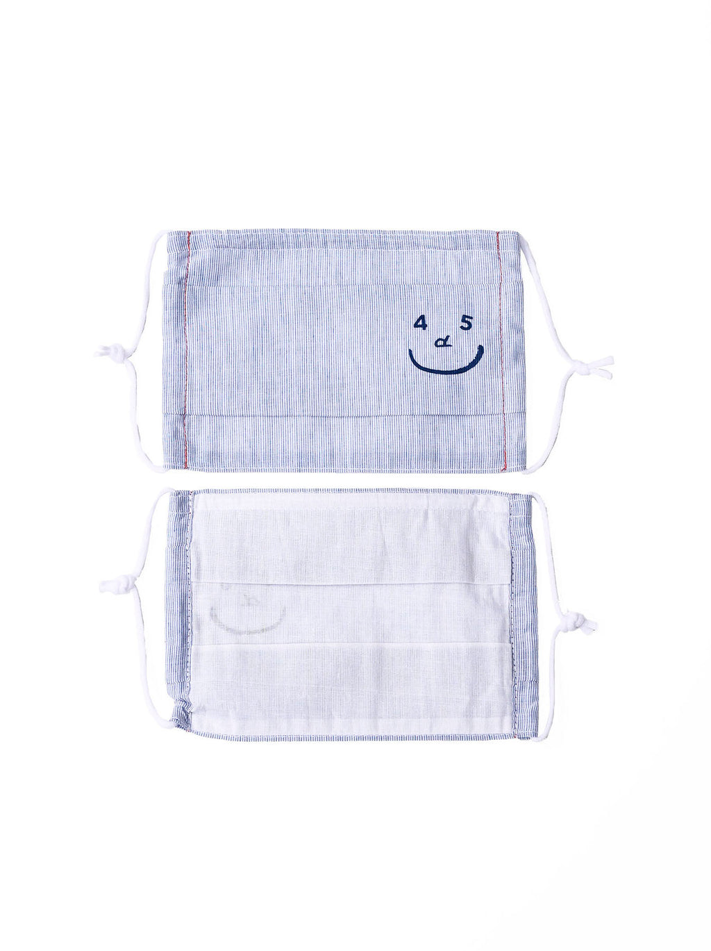 Khadi Cotton Smile Mask (3 Piece Set of Khadi White Cotton)
