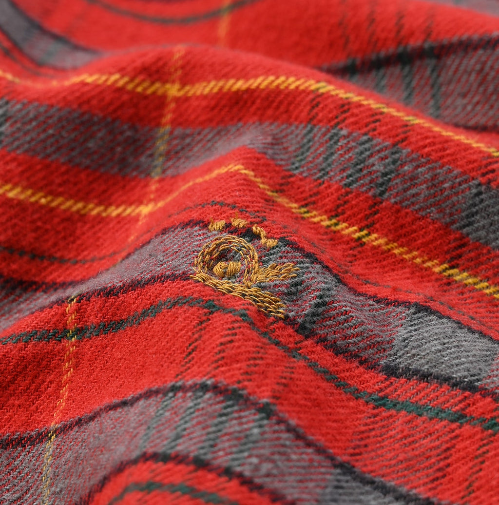 ONEONE Iroiro Indian Flannel Frill Tunic Detail