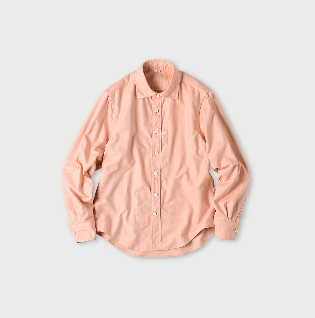 Supima OX 908 Loafer Shirt Orange Chambray