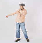 Supima OX 908 Loafer Shirt Male Model