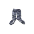 Indigo Zakkuri Knitsew Socks