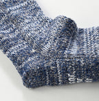 Indigo Zakkuri Knitsew Socks