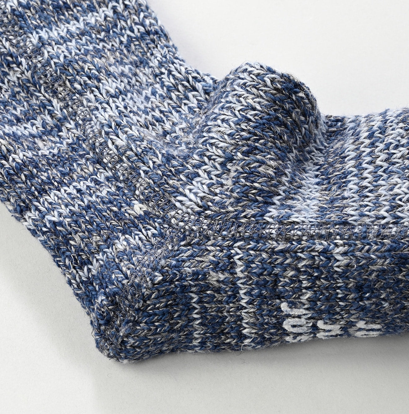 Indigo Zakkuri Knitsew Socks