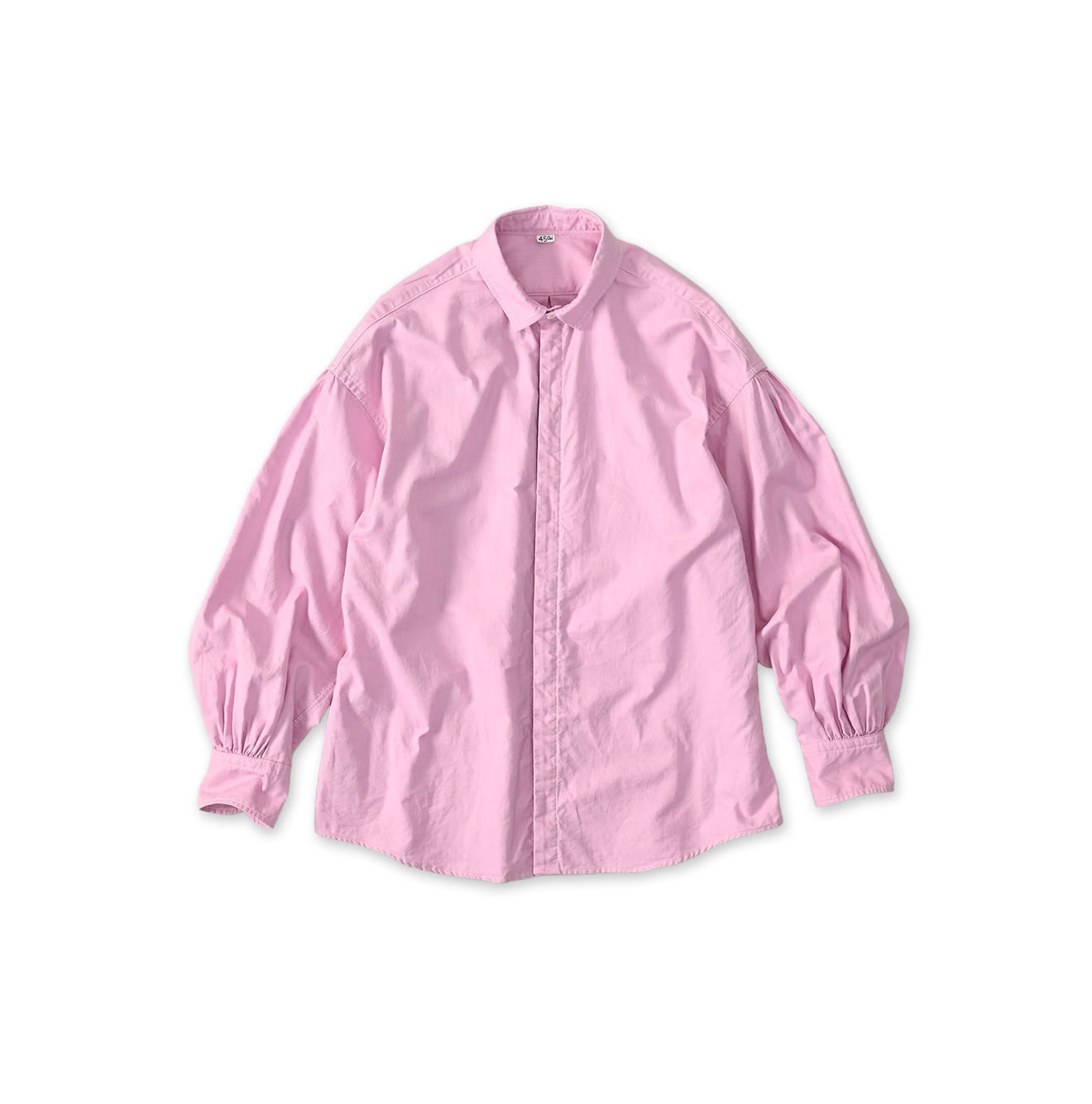 Supima OX Petit Collar Long Sleeve Coupé Shirt Pink Chambray