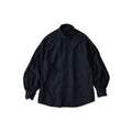 Indigo Supima OX Petit Collar Long Sleeve Coupé Shirt