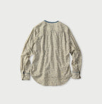 Ivy Flower Print Frill Blouse Back