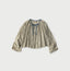 Ivy Flower Print Chou Chou Smock Blouse Blue