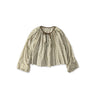 Ivy Flower Print Chou Chou Smock Blouse Brown