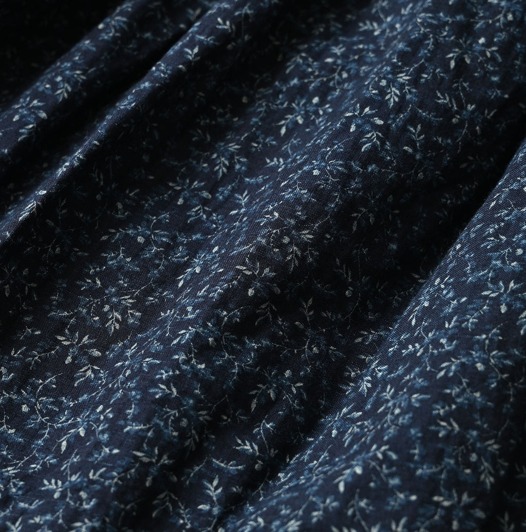 Indigo Ivy Flower Print Chou Chou Smock Blouse Detail