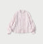 No.180 Miko Tuck Blouse Pink Stripes