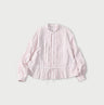 No.180 Miko Tuck Blouse Pink Stripes